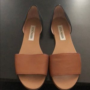 Steve Madden Peep Toe Flats